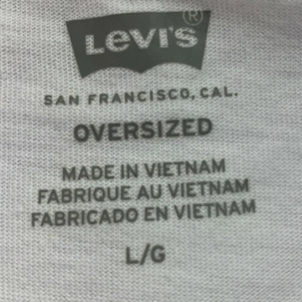 Levi's Mens Pride Liberation Road Trip OVERSIZED T-Shirt White L